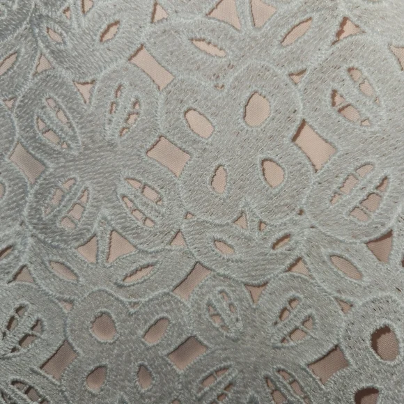 Karl Lagerfeld Paris Dress White Pink - Picture 7 of 9